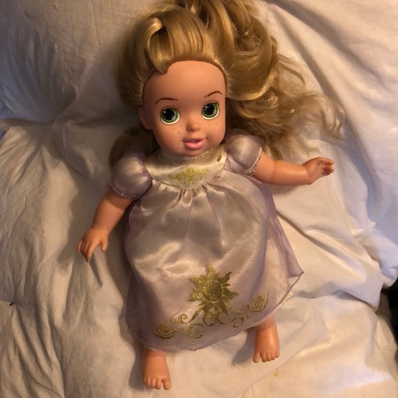 rapunzel doll baby